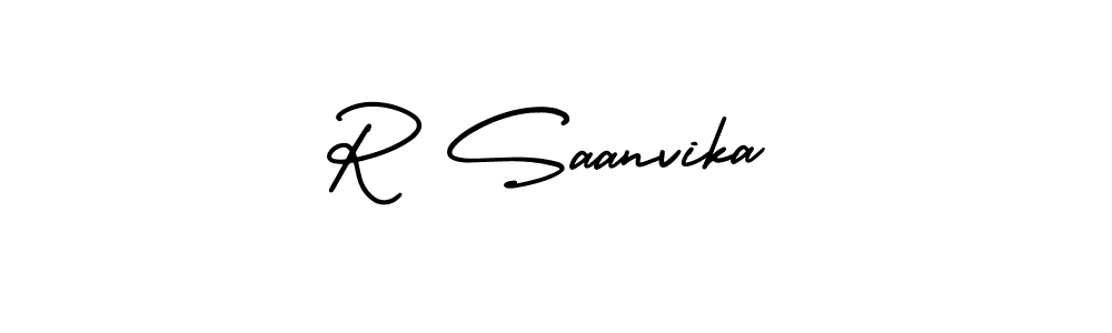 Check out images of Autograph of R Saanvika name. Actor R Saanvika Signature Style. AmerikaSignatureDemo-Regular is a professional sign style online. R Saanvika signature style 3 images and pictures png