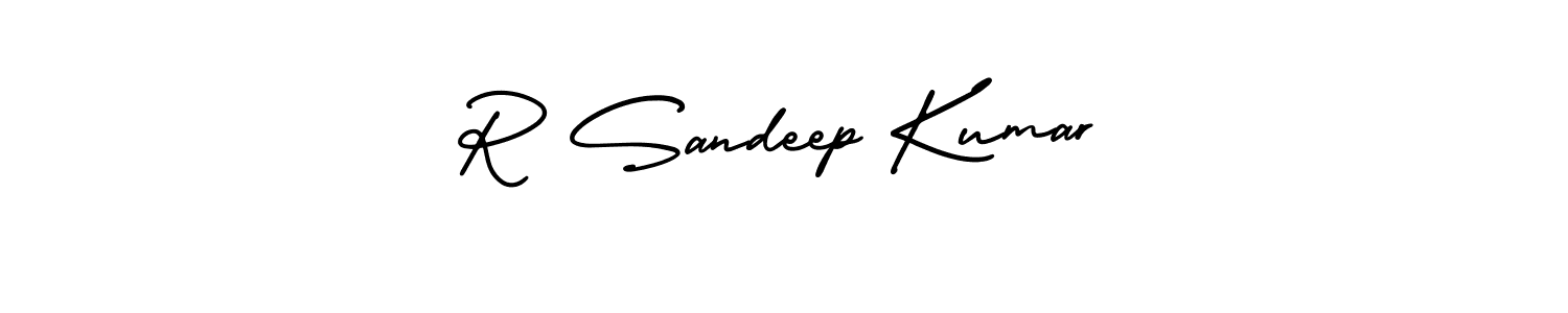 Also we have R Sandeep Kumar name is the best signature style. Create professional handwritten signature collection using AmerikaSignatureDemo-Regular autograph style. R Sandeep Kumar signature style 3 images and pictures png