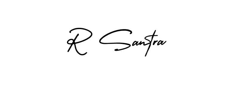 Best and Professional Signature Style for R Santra. AmerikaSignatureDemo-Regular Best Signature Style Collection. R Santra signature style 3 images and pictures png