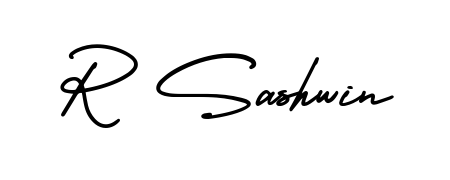Build your personal autograph collection for name R Sashwin with AmerikaSignatureDemo-Regular design. Browse, select, and save your favorites. R Sashwin signature style 3 images and pictures png