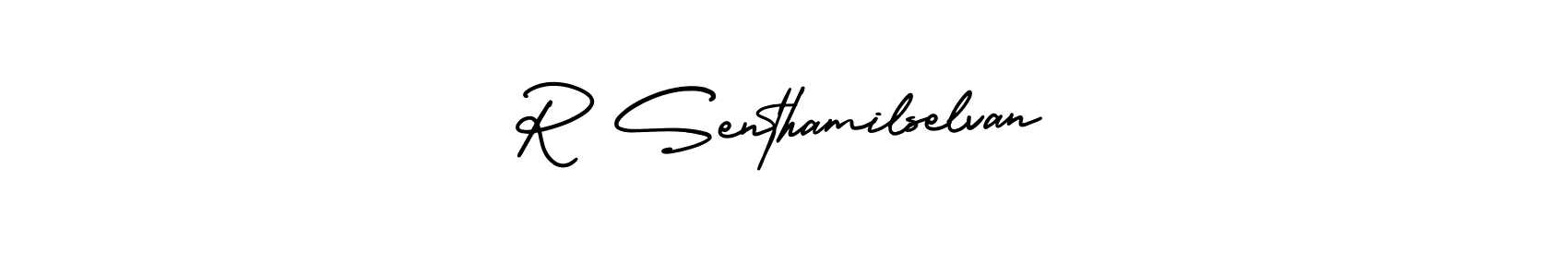 You can use this online signature creator to create a handwritten signature for the name R Senthamilselvan. This is the best online autograph maker. R Senthamilselvan signature style 3 images and pictures png