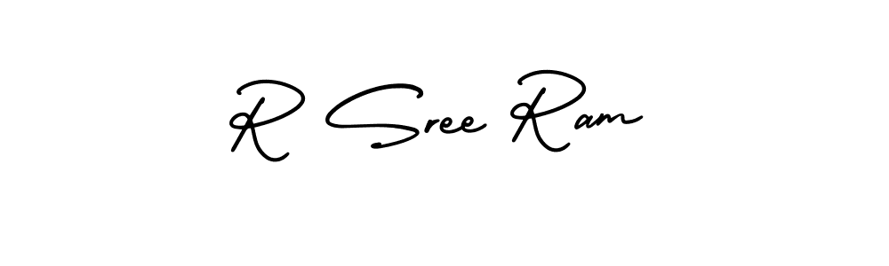 You can use this online signature creator to create a handwritten signature for the name R Sree Ram. This is the best online autograph maker. R Sree Ram signature style 3 images and pictures png