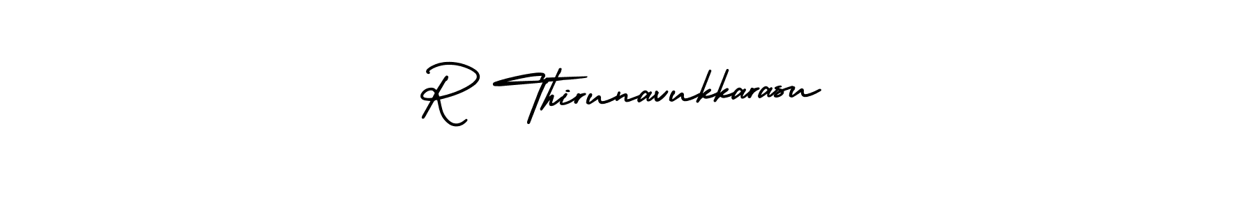 Make a beautiful signature design for name R Thirunavukkarasu. Use this online signature maker to create a handwritten signature for free. R Thirunavukkarasu signature style 3 images and pictures png