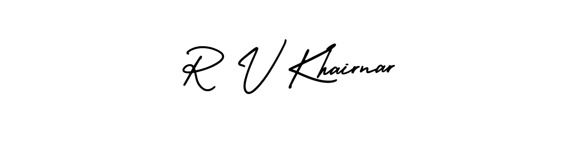 Once you've used our free online signature maker to create your best signature AmerikaSignatureDemo-Regular style, it's time to enjoy all of the benefits that R V Khairnar name signing documents. R V Khairnar signature style 3 images and pictures png