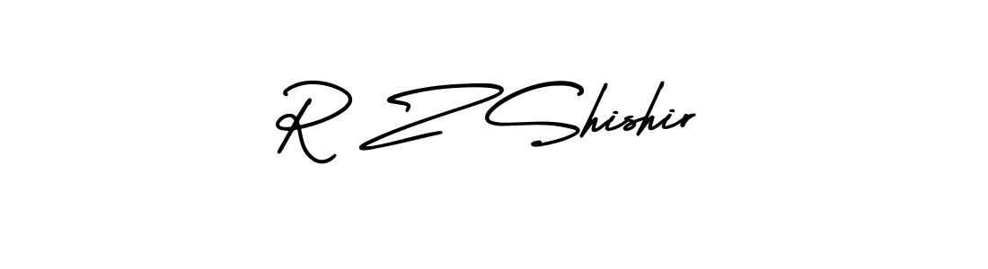 Also we have R Z Shishir name is the best signature style. Create professional handwritten signature collection using AmerikaSignatureDemo-Regular autograph style. R Z Shishir signature style 3 images and pictures png