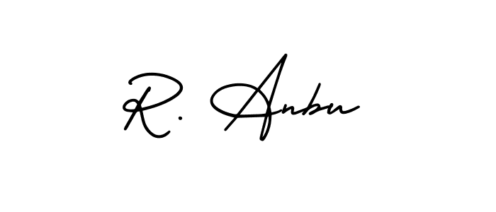 Also we have R. Anbu name is the best signature style. Create professional handwritten signature collection using AmerikaSignatureDemo-Regular autograph style. R. Anbu signature style 3 images and pictures png