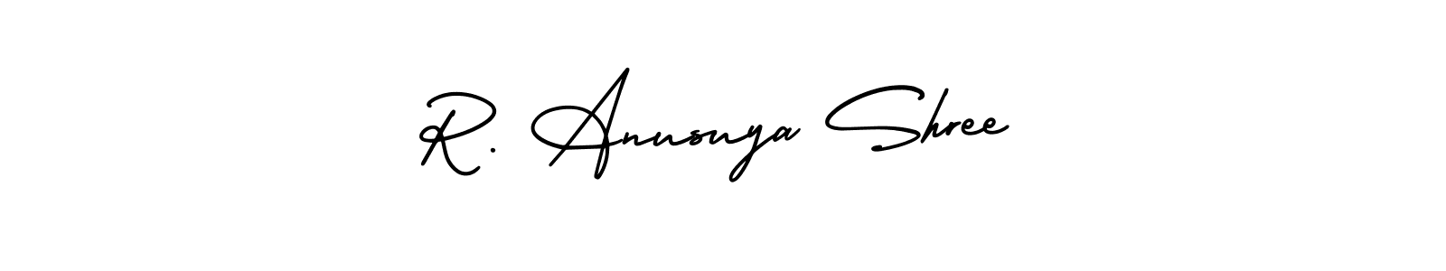 Best and Professional Signature Style for R. Anusuya Shree. AmerikaSignatureDemo-Regular Best Signature Style Collection. R. Anusuya Shree signature style 3 images and pictures png