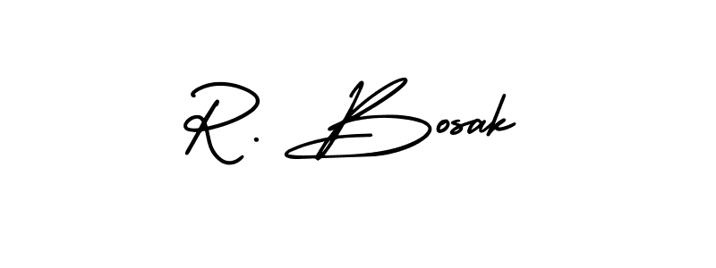 if you are searching for the best signature style for your name R. Bosak. so please give up your signature search. here we have designed multiple signature styles  using AmerikaSignatureDemo-Regular. R. Bosak signature style 3 images and pictures png