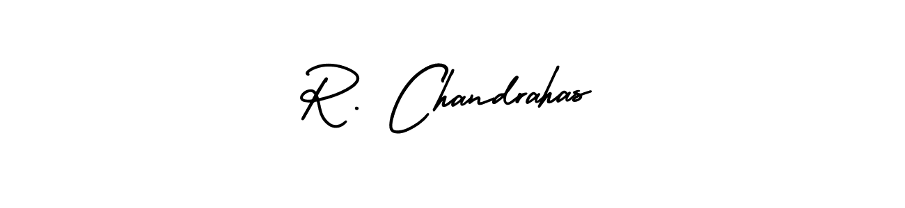 Also we have R. Chandrahas name is the best signature style. Create professional handwritten signature collection using AmerikaSignatureDemo-Regular autograph style. R. Chandrahas signature style 3 images and pictures png