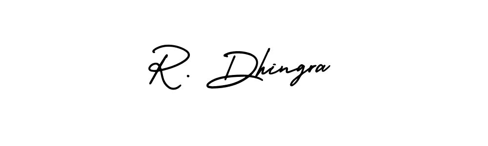 It looks lik you need a new signature style for name R. Dhingra. Design unique handwritten (AmerikaSignatureDemo-Regular) signature with our free signature maker in just a few clicks. R. Dhingra signature style 3 images and pictures png