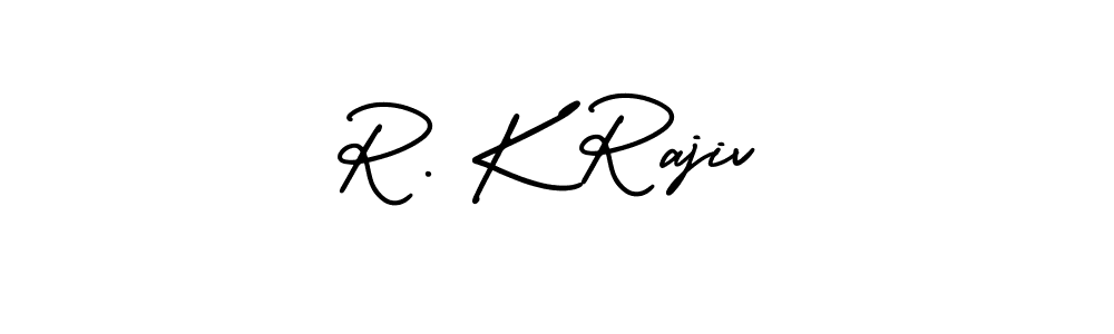 How to Draw R. K Rajiv signature style? AmerikaSignatureDemo-Regular is a latest design signature styles for name R. K Rajiv. R. K Rajiv signature style 3 images and pictures png