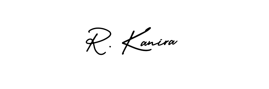 See photos of R. Kanira official signature by Spectra . Check more albums & portfolios. Read reviews & check more about AmerikaSignatureDemo-Regular font. R. Kanira signature style 3 images and pictures png