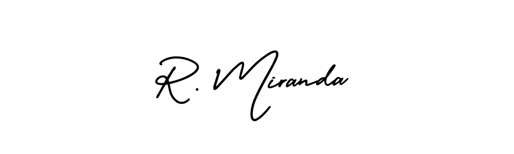 Here are the top 10 professional signature styles for the name R. Miranda. These are the best autograph styles you can use for your name. R. Miranda signature style 3 images and pictures png