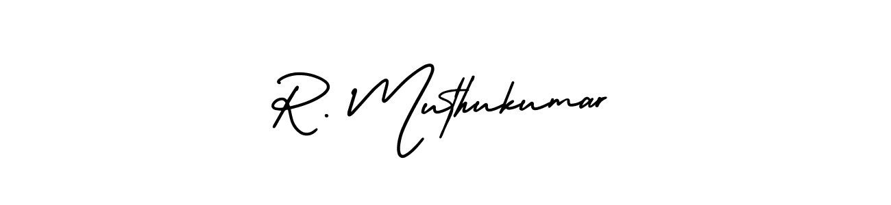 Create a beautiful signature design for name R. Muthukumar. With this signature (AmerikaSignatureDemo-Regular) fonts, you can make a handwritten signature for free. R. Muthukumar signature style 3 images and pictures png