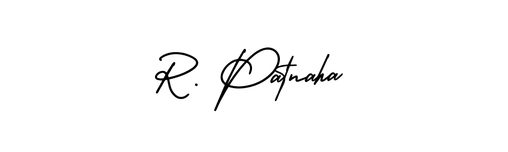 Also You can easily find your signature by using the search form. We will create R. Patnaha name handwritten signature images for you free of cost using AmerikaSignatureDemo-Regular sign style. R. Patnaha signature style 3 images and pictures png