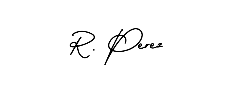 Make a beautiful signature design for name R. Perez. Use this online signature maker to create a handwritten signature for free. R. Perez signature style 3 images and pictures png