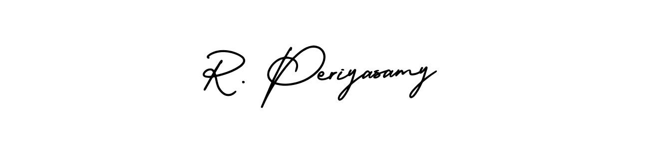 Make a beautiful signature design for name R. Periyasamy. With this signature (AmerikaSignatureDemo-Regular) style, you can create a handwritten signature for free. R. Periyasamy signature style 3 images and pictures png