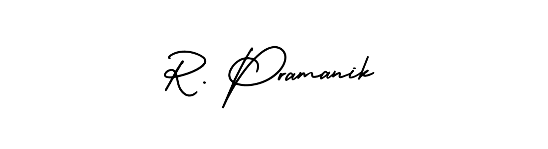 Also we have R. Pramanik name is the best signature style. Create professional handwritten signature collection using AmerikaSignatureDemo-Regular autograph style. R. Pramanik signature style 3 images and pictures png