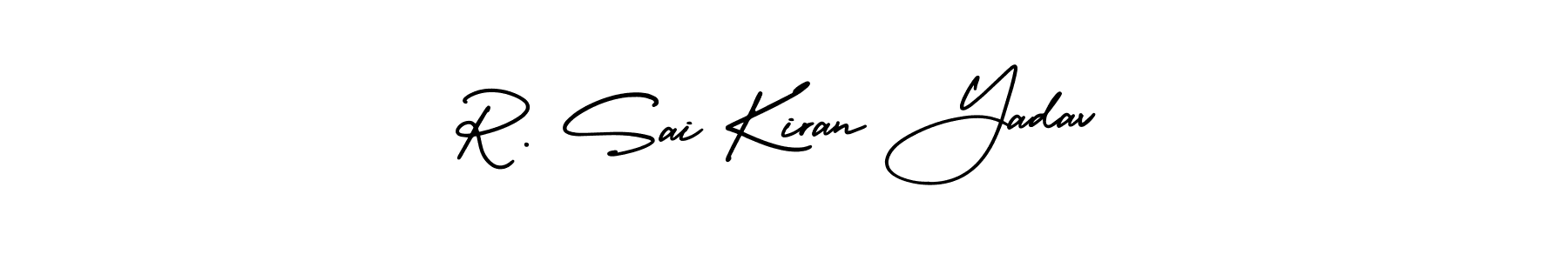 How to make R. Sai Kiran Yadav name signature. Use AmerikaSignatureDemo-Regular style for creating short signs online. This is the latest handwritten sign. R. Sai Kiran Yadav signature style 3 images and pictures png