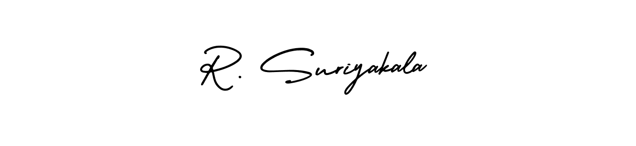 Best and Professional Signature Style for R. Suriyakala. AmerikaSignatureDemo-Regular Best Signature Style Collection. R. Suriyakala signature style 3 images and pictures png