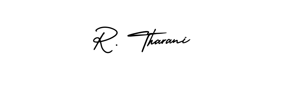 Make a beautiful signature design for name R. Tharani. Use this online signature maker to create a handwritten signature for free. R. Tharani signature style 3 images and pictures png