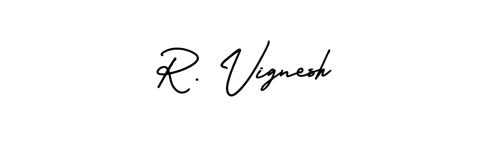 Make a beautiful signature design for name R. Vignesh. Use this online signature maker to create a handwritten signature for free. R. Vignesh signature style 3 images and pictures png