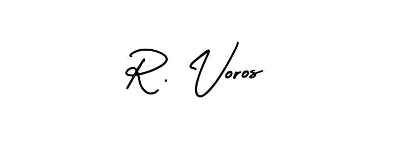 Best and Professional Signature Style for R. Voros. AmerikaSignatureDemo-Regular Best Signature Style Collection. R. Voros signature style 3 images and pictures png