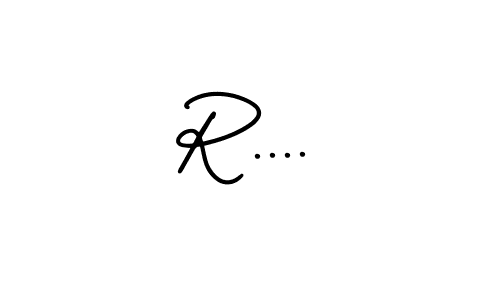 AmerikaSignatureDemo-Regular is a professional signature style that is perfect for those who want to add a touch of class to their signature. It is also a great choice for those who want to make their signature more unique. Get R.... name to fancy signature for free. R.... signature style 3 images and pictures png