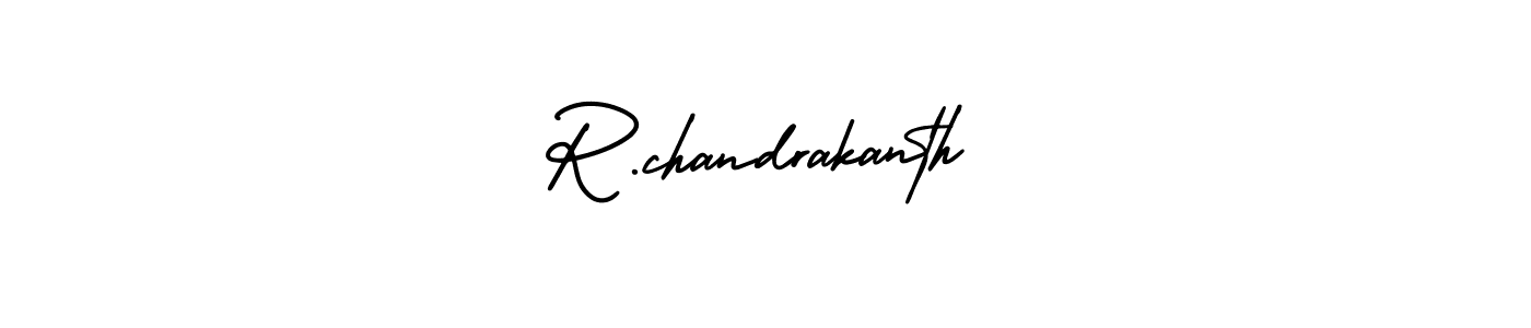 Check out images of Autograph of R.chandrakanth name. Actor R.chandrakanth Signature Style. AmerikaSignatureDemo-Regular is a professional sign style online. R.chandrakanth signature style 3 images and pictures png