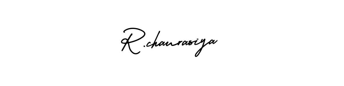 R.chaurasiya stylish signature style. Best Handwritten Sign (AmerikaSignatureDemo-Regular) for my name. Handwritten Signature Collection Ideas for my name R.chaurasiya. R.chaurasiya signature style 3 images and pictures png