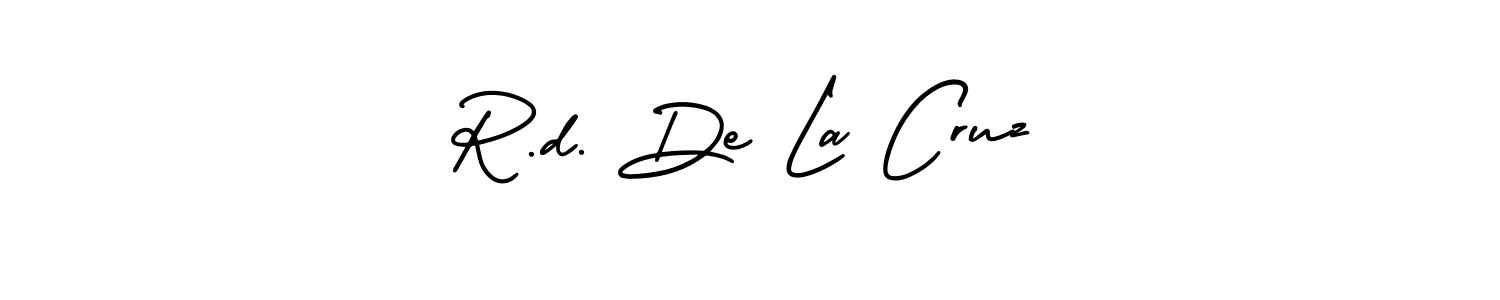 Check out images of Autograph of R.d. De La Cruz name. Actor R.d. De La Cruz Signature Style. AmerikaSignatureDemo-Regular is a professional sign style online. R.d. De La Cruz signature style 3 images and pictures png