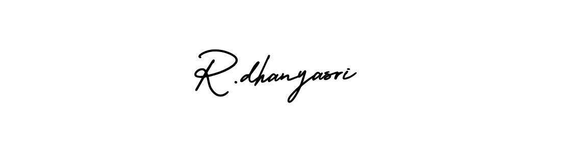 Make a beautiful signature design for name R.dhanyasri. Use this online signature maker to create a handwritten signature for free. R.dhanyasri signature style 3 images and pictures png