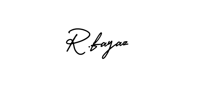 You can use this online signature creator to create a handwritten signature for the name R.fayaz. This is the best online autograph maker. R.fayaz signature style 3 images and pictures png