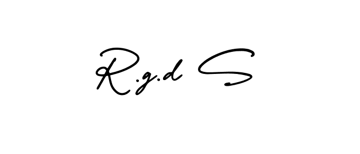 AmerikaSignatureDemo-Regular is a professional signature style that is perfect for those who want to add a touch of class to their signature. It is also a great choice for those who want to make their signature more unique. Get R.g.d S name to fancy signature for free. R.g.d S signature style 3 images and pictures png
