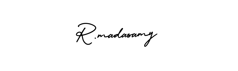 It looks lik you need a new signature style for name R.madasamy. Design unique handwritten (AmerikaSignatureDemo-Regular) signature with our free signature maker in just a few clicks. R.madasamy signature style 3 images and pictures png