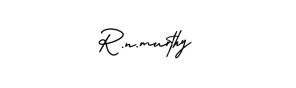 Design your own signature with our free online signature maker. With this signature software, you can create a handwritten (AmerikaSignatureDemo-Regular) signature for name R.n.murthy. R.n.murthy signature style 3 images and pictures png
