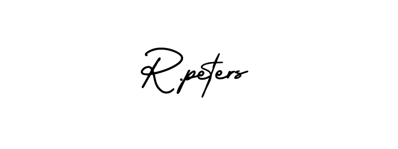 Also we have R.peters name is the best signature style. Create professional handwritten signature collection using AmerikaSignatureDemo-Regular autograph style. R.peters signature style 3 images and pictures png