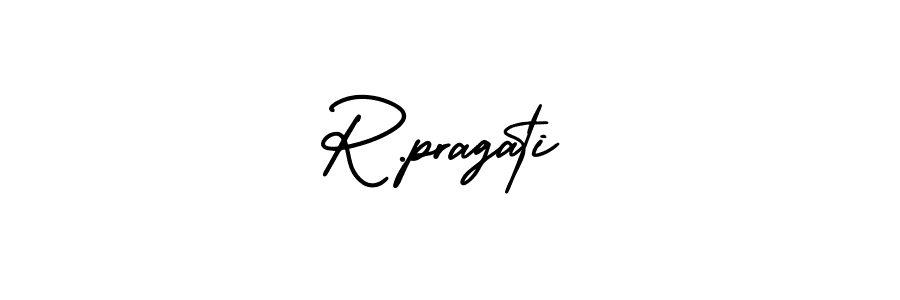 Also You can easily find your signature by using the search form. We will create R.pragati name handwritten signature images for you free of cost using AmerikaSignatureDemo-Regular sign style. R.pragati signature style 3 images and pictures png