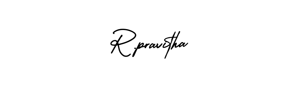 Also we have R.pravitha name is the best signature style. Create professional handwritten signature collection using AmerikaSignatureDemo-Regular autograph style. R.pravitha signature style 3 images and pictures png