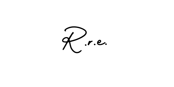 if you are searching for the best signature style for your name R.r.e.. so please give up your signature search. here we have designed multiple signature styles  using AmerikaSignatureDemo-Regular. R.r.e. signature style 3 images and pictures png