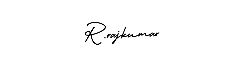 if you are searching for the best signature style for your name R.rajkumar. so please give up your signature search. here we have designed multiple signature styles  using AmerikaSignatureDemo-Regular. R.rajkumar signature style 3 images and pictures png