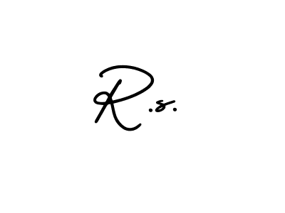 Also You can easily find your signature by using the search form. We will create R.s. name handwritten signature images for you free of cost using AmerikaSignatureDemo-Regular sign style. R.s. signature style 3 images and pictures png