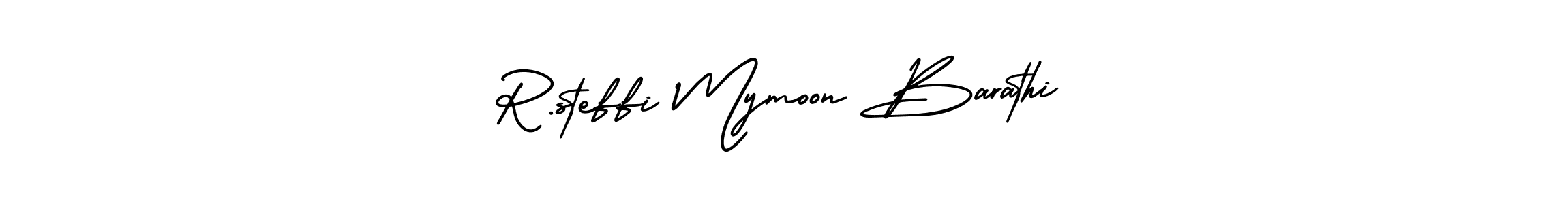 Here are the top 10 professional signature styles for the name R.steffi Mymoon Barathi. These are the best autograph styles you can use for your name. R.steffi Mymoon Barathi signature style 3 images and pictures png