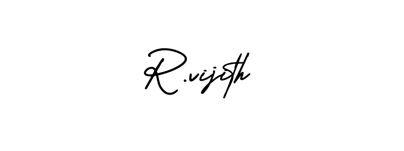 Here are the top 10 professional signature styles for the name R.vijith. These are the best autograph styles you can use for your name. R.vijith signature style 3 images and pictures png