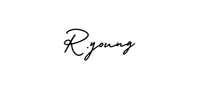 Once you've used our free online signature maker to create your best signature AmerikaSignatureDemo-Regular style, it's time to enjoy all of the benefits that R.young name signing documents. R.young signature style 3 images and pictures png