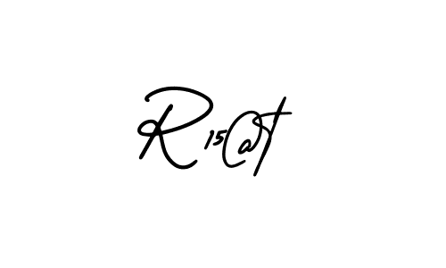 AmerikaSignatureDemo-Regular is a professional signature style that is perfect for those who want to add a touch of class to their signature. It is also a great choice for those who want to make their signature more unique. Get R15@t name to fancy signature for free. R15@t signature style 3 images and pictures png