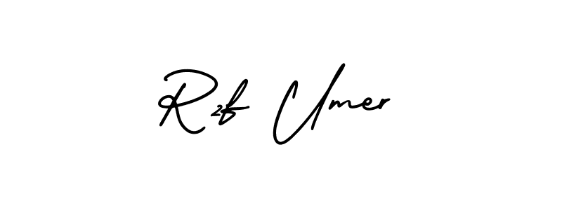 Also we have R2f Umer name is the best signature style. Create professional handwritten signature collection using AmerikaSignatureDemo-Regular autograph style. R2f Umer signature style 3 images and pictures png