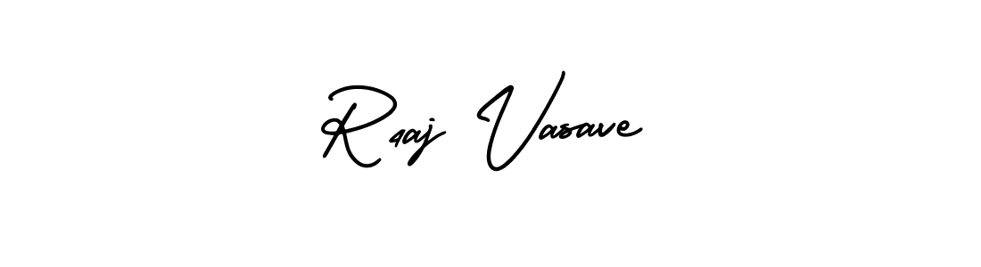 R4aj Vasave stylish signature style. Best Handwritten Sign (AmerikaSignatureDemo-Regular) for my name. Handwritten Signature Collection Ideas for my name R4aj Vasave. R4aj Vasave signature style 3 images and pictures png