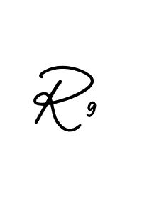 How to make R9 name signature. Use AmerikaSignatureDemo-Regular style for creating short signs online. This is the latest handwritten sign. R9 signature style 3 images and pictures png