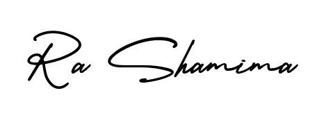 Achieve flawless digital penmanship with Ra Shamima name in AmerikaSignatureDemo-Regular font. The perfect tool for creating online signatures. Ra Shamima signature style 3 images and pictures png